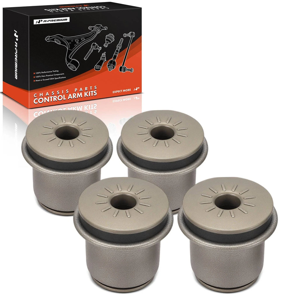 Set of 4 Front Upper Control Arm Bushings for Chevy Silverado 1500 (1999–2016)