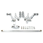 Chrome Aluminum Footrest Pedal Bracket Set for Harley V-Rod Muscle (2002-2017)