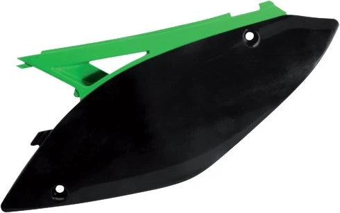 Acerbis Side Panels for Kawasaki KX250F (2009–2012) Black/Green
