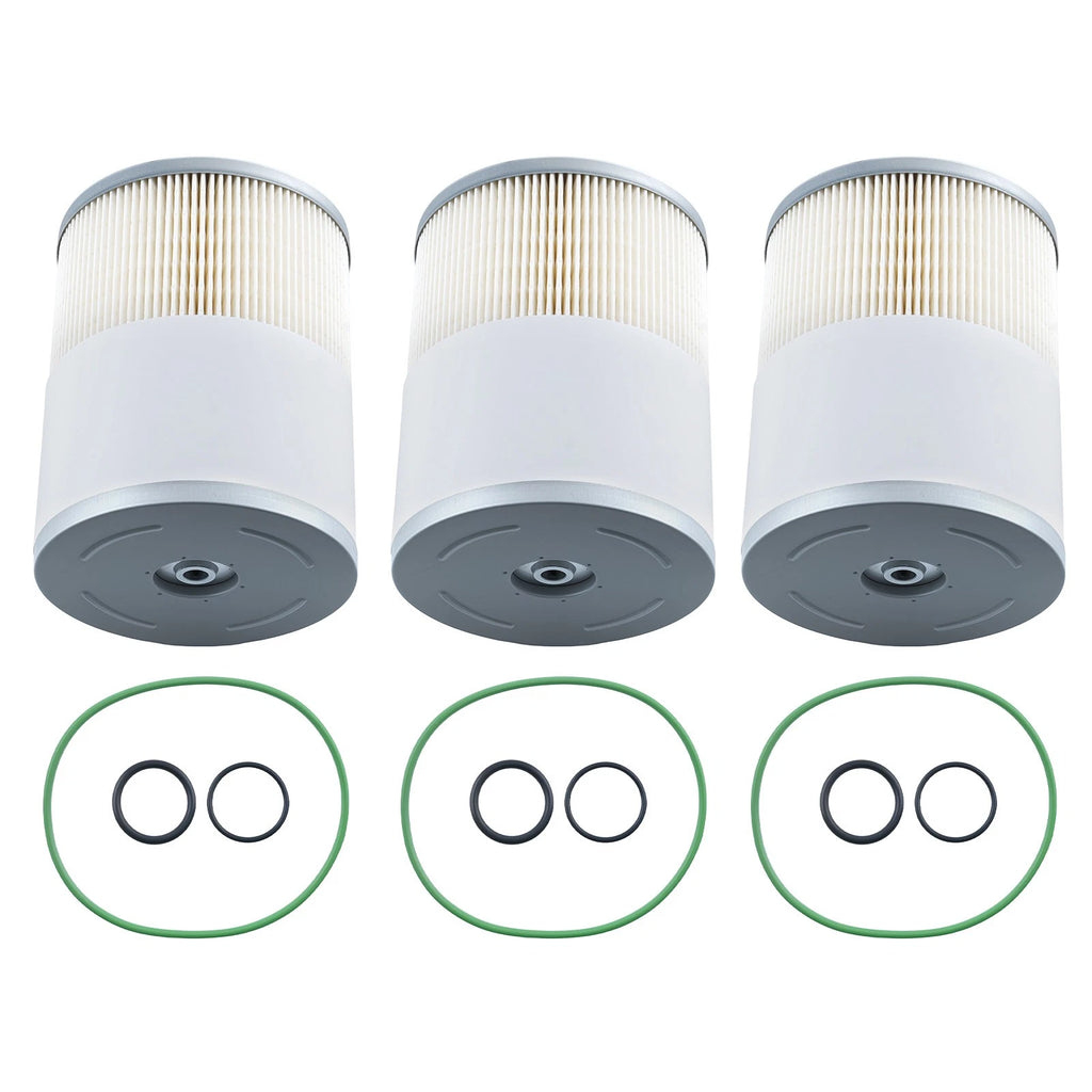 Separator Fuel/Water Pack of 3 for Detroit Diesel DD13 DD15 DD16 (L9915F PF9804)
