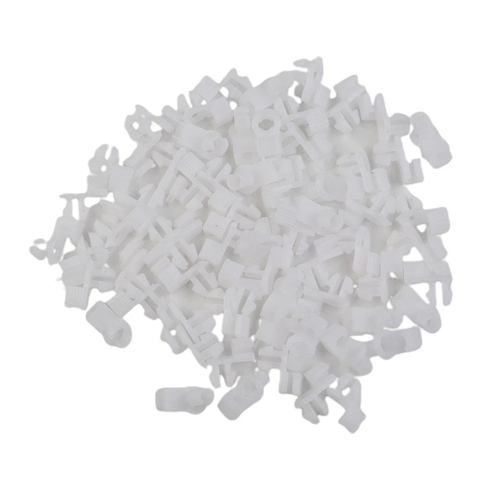 100X Door Lock Fastener Rod Clips for Car (8mm)