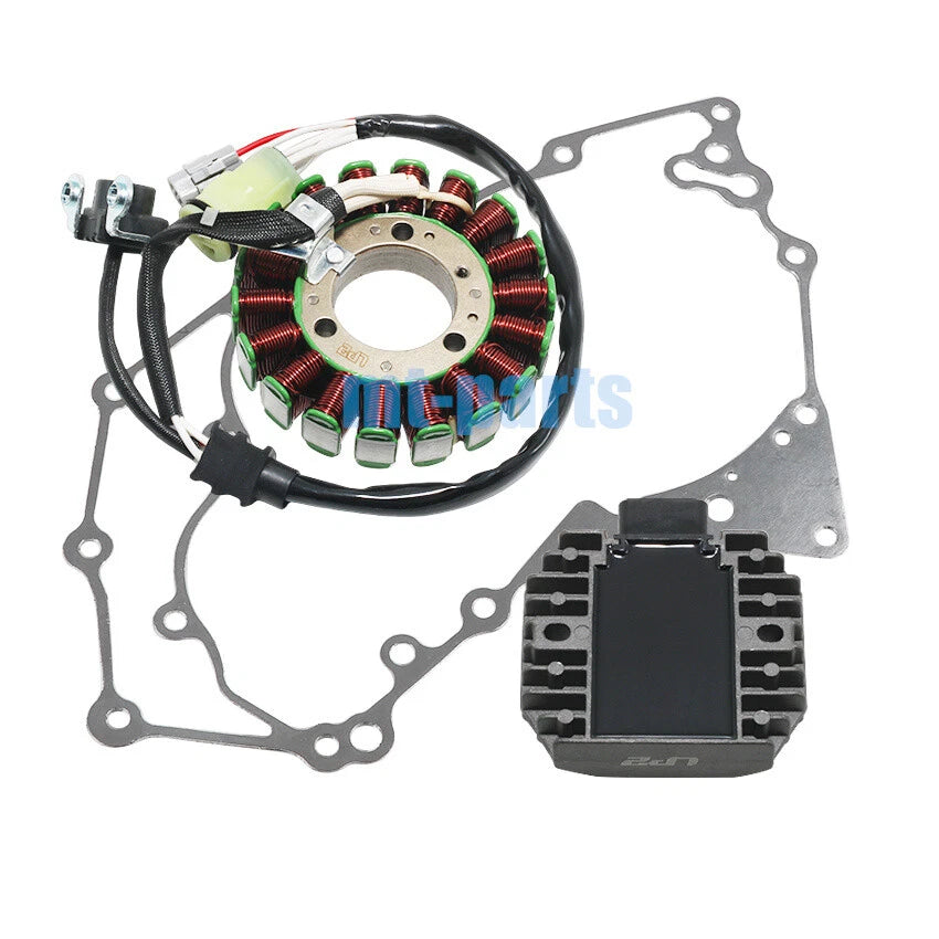 Stator Coil, Regulator Rectifier, Gasket for Yamaha YFZ450R (2009–2024) 18P-81410-00