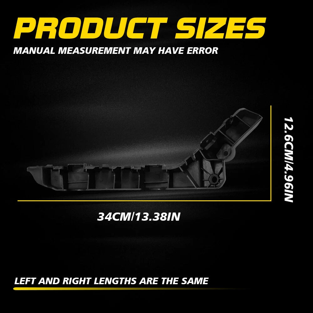 2X Front Bumper Bracket for Chevrolet Equinox (2010-2017)