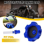 CNC Fuel Tank Gas Cap for SSR XR50 (70-150cc) Blue 51-54mm V