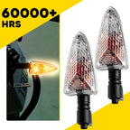 2X Turn Signal Light for Triumph Daytona 675 (2006–2017) Amber Clear Lens