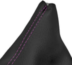 Emergency Brake Boot Cover Leather for BMW E90 (2005–2013) Purple Stitch