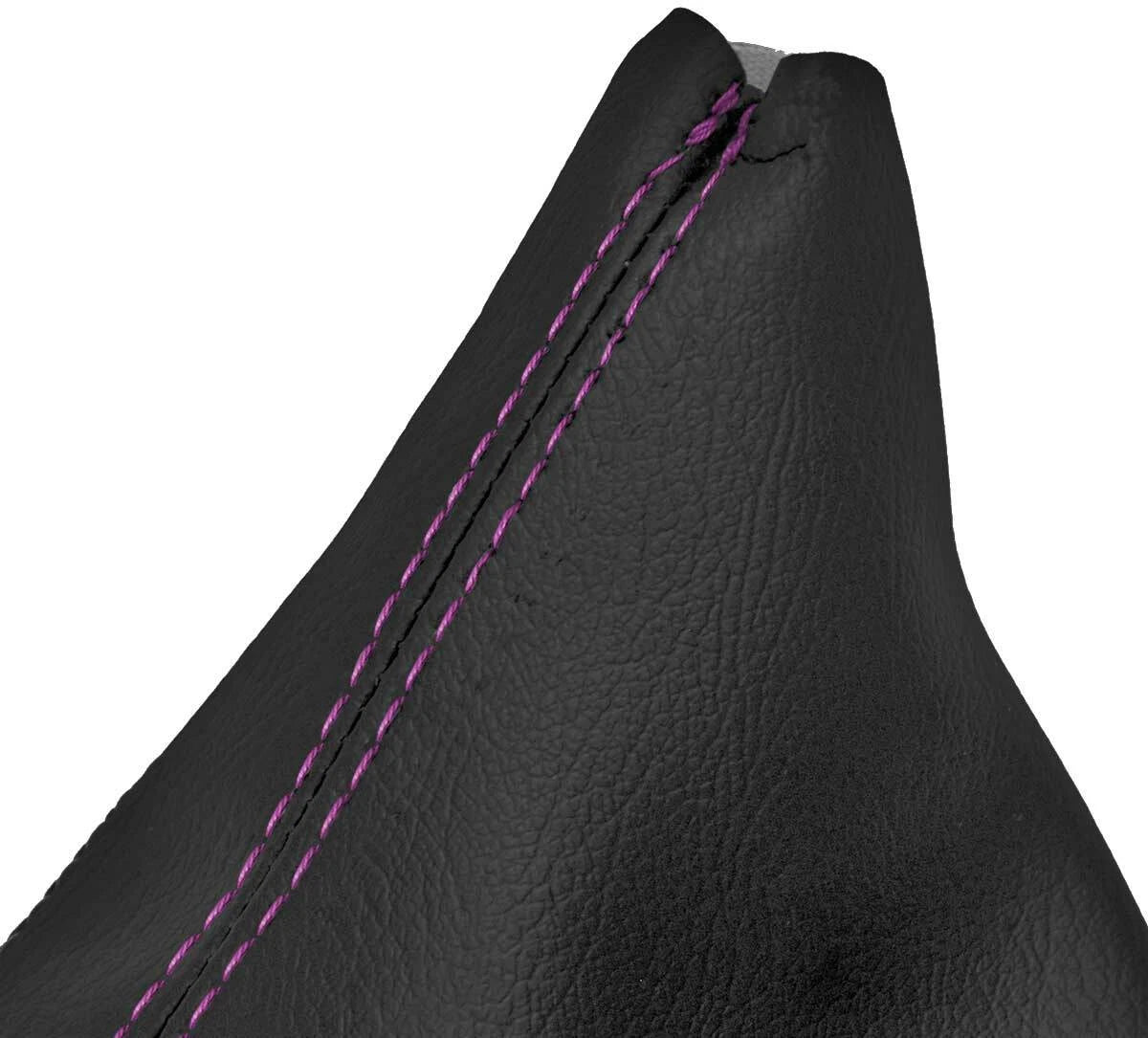 Emergency Brake Boot Cover Leather for BMW E90 (2005–2013) Purple Stitch