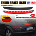 2X Smoke Full LED Trunk Lid Third Brake Light Bar for Audi TT (2008–2015)