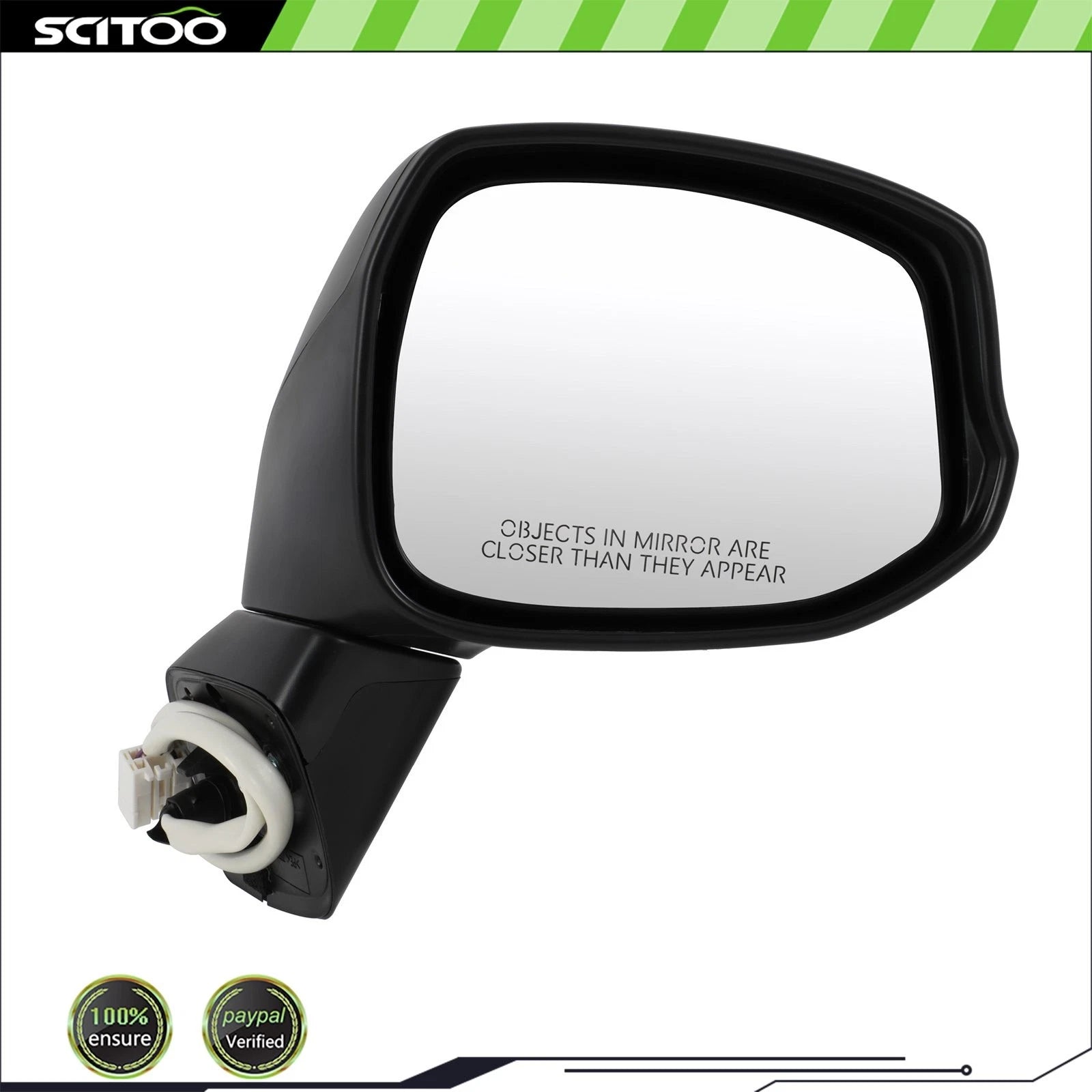 Power Heated Mirror for Honda Civic (2012–2015) Right Side Black