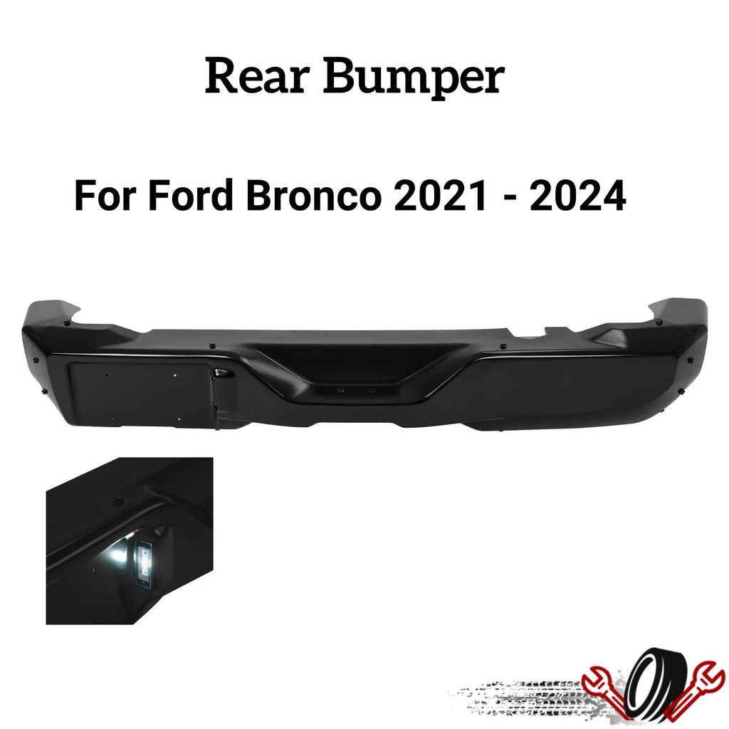 Rear Bumper Assembly with LED Light for Ford Bronco (2021–2024)
