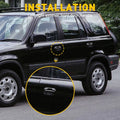 Pair Black Exterior Door Handles for Honda CR-V (1997–2001)