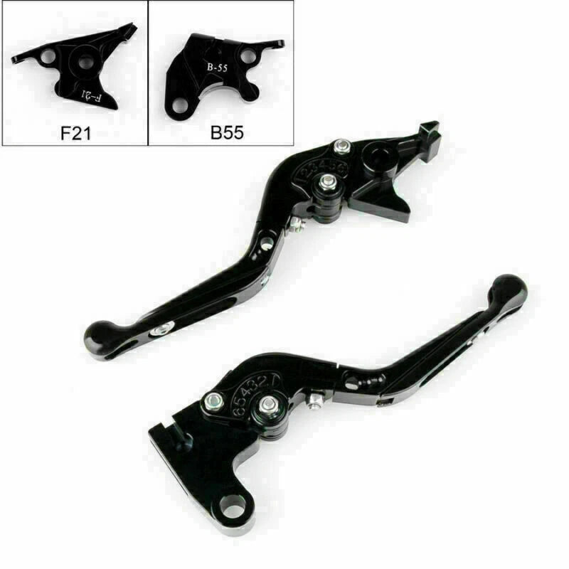 Adjustable Folding Brake Clutch Levers for Buell XB12 XB9 (2003–2010) Black T9