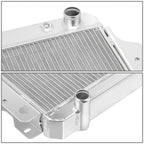 Full Aluminum 3-Row Racing Radiator for Wrangler YJ/TJ (1987–2006)