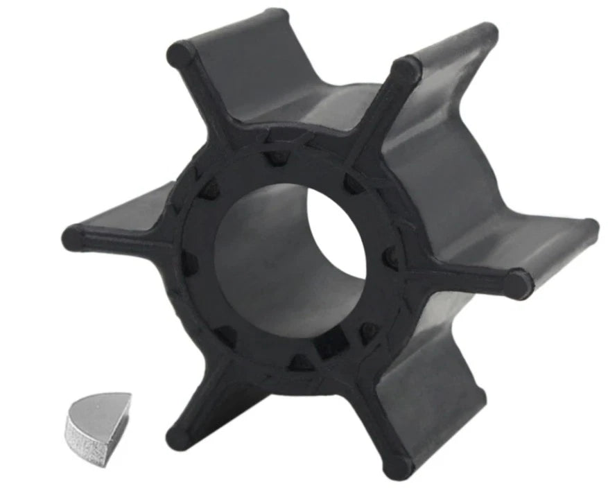 Water Pump Impeller with Key for Yamaha 4 Stroke 9.9 HP Outboard (682-44352-01)