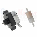 Fuel Pump with Filter for Yamaha Outboard F 9.9 15 HP (66M-24410-00)