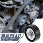 Accessory Drive Belt Idler Pulley for Dodge Journey (2009–2020) 4891596AC 4891720AA