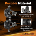 5" Front 6" Rear Drop Spindle Kit for GMC Sierra 1500 4WD (1999–2006)