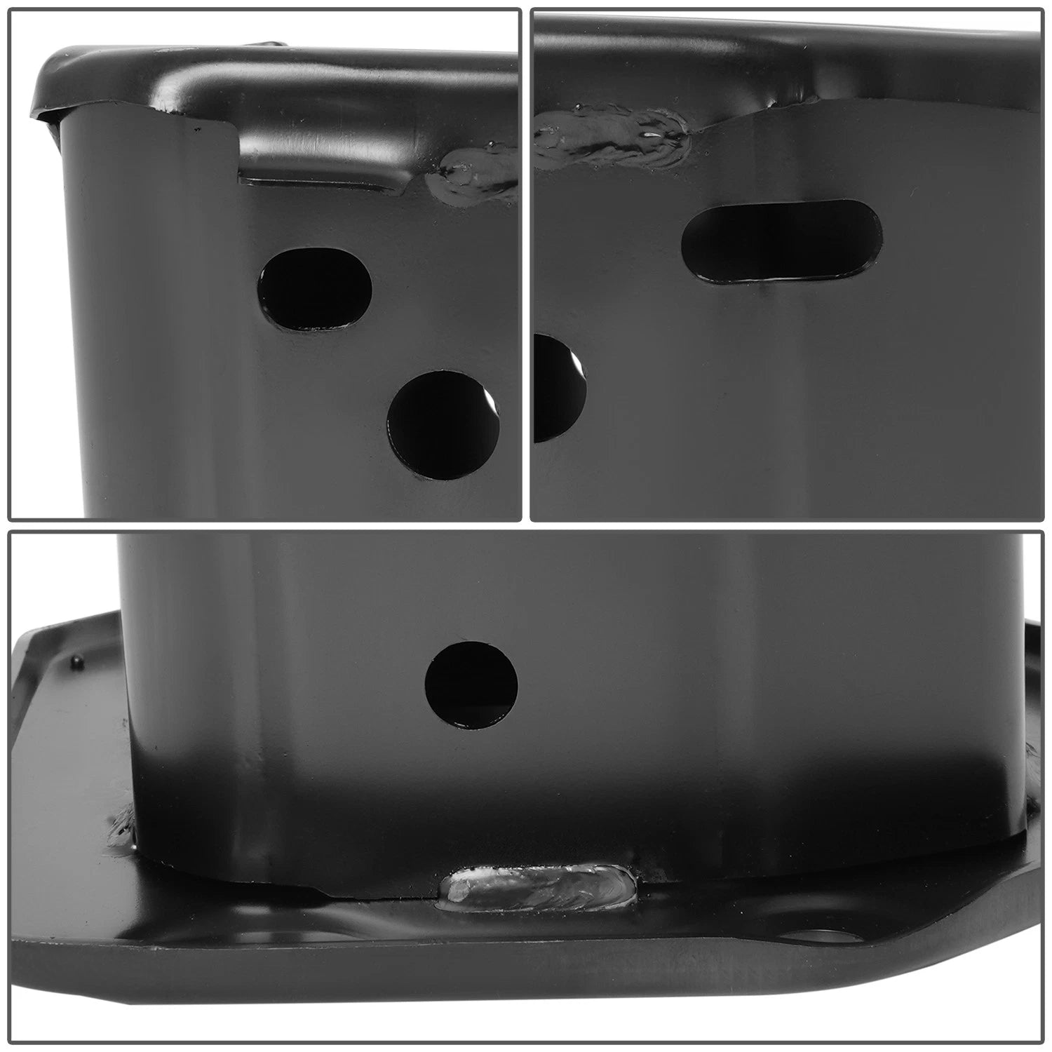 Rear Bumper Bracket for Honda Civic (2012–2015) Passenger Right, Black
