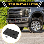 Set of 1 Front Bumper License Plate Bracket for Dodge Ram 1500 (2013–2019)
