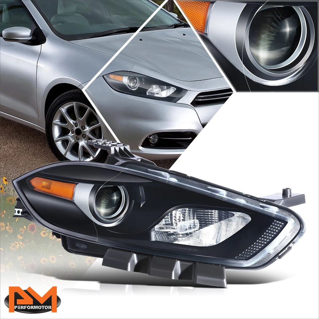 Right Side Projector Headlight Assembly for Dodge Dart (2013–2016)