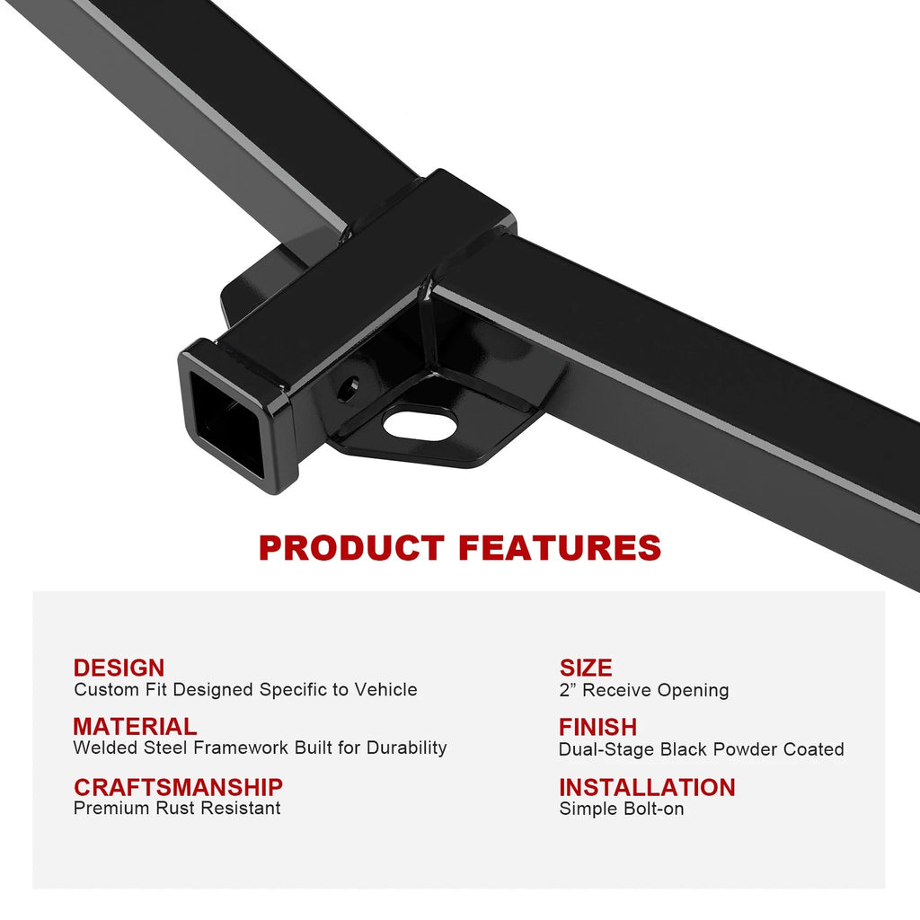 Trailer Hitch Receiver for Kia Sedona Hyundai Entourage (2006-2014)