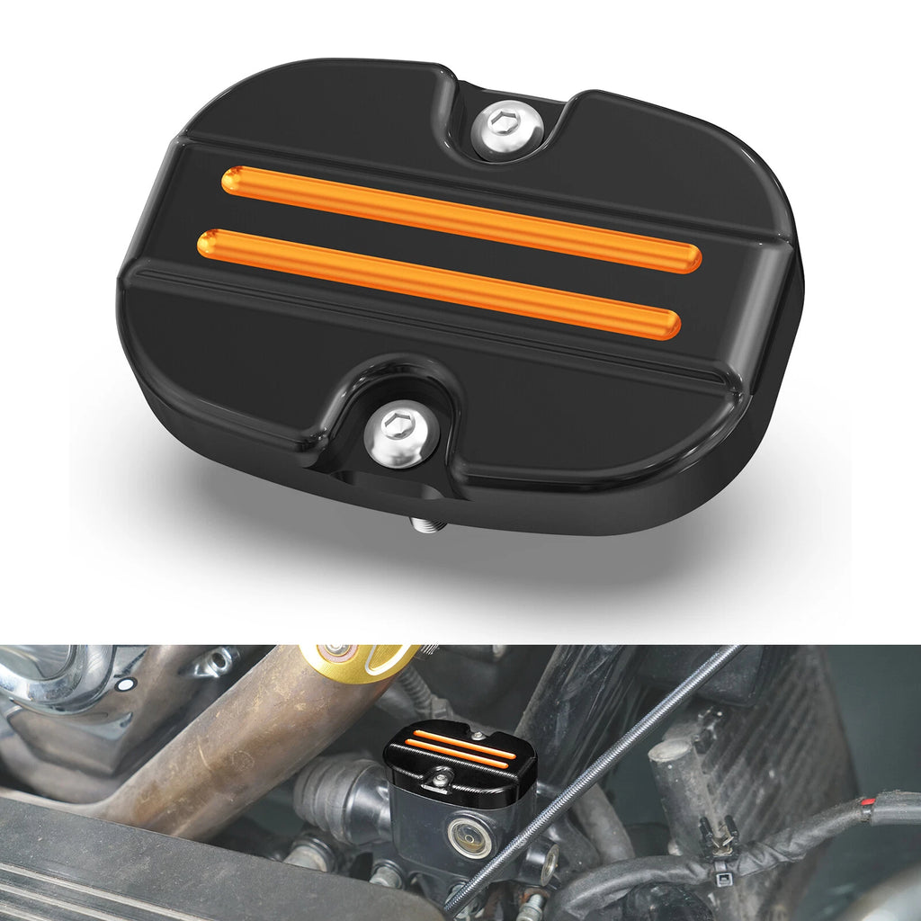 Rear Brake Reservoir Cover for Harley Road King FLHRC FLHR FLHRXS (2004–2023)