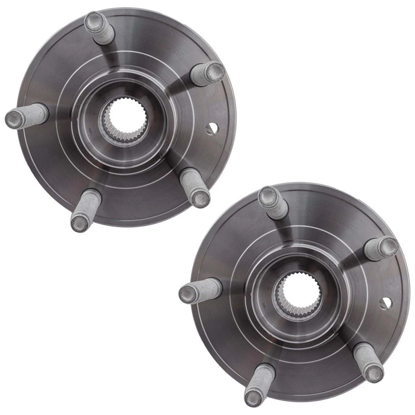 Wheel Hubs for Jeep Wrangler (2019–2023) Front Driver and Passenger Side