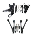 Driver Rear Passenger Foot Pegs Bracket for Honda CBR1000RR (2008–2016) 12009