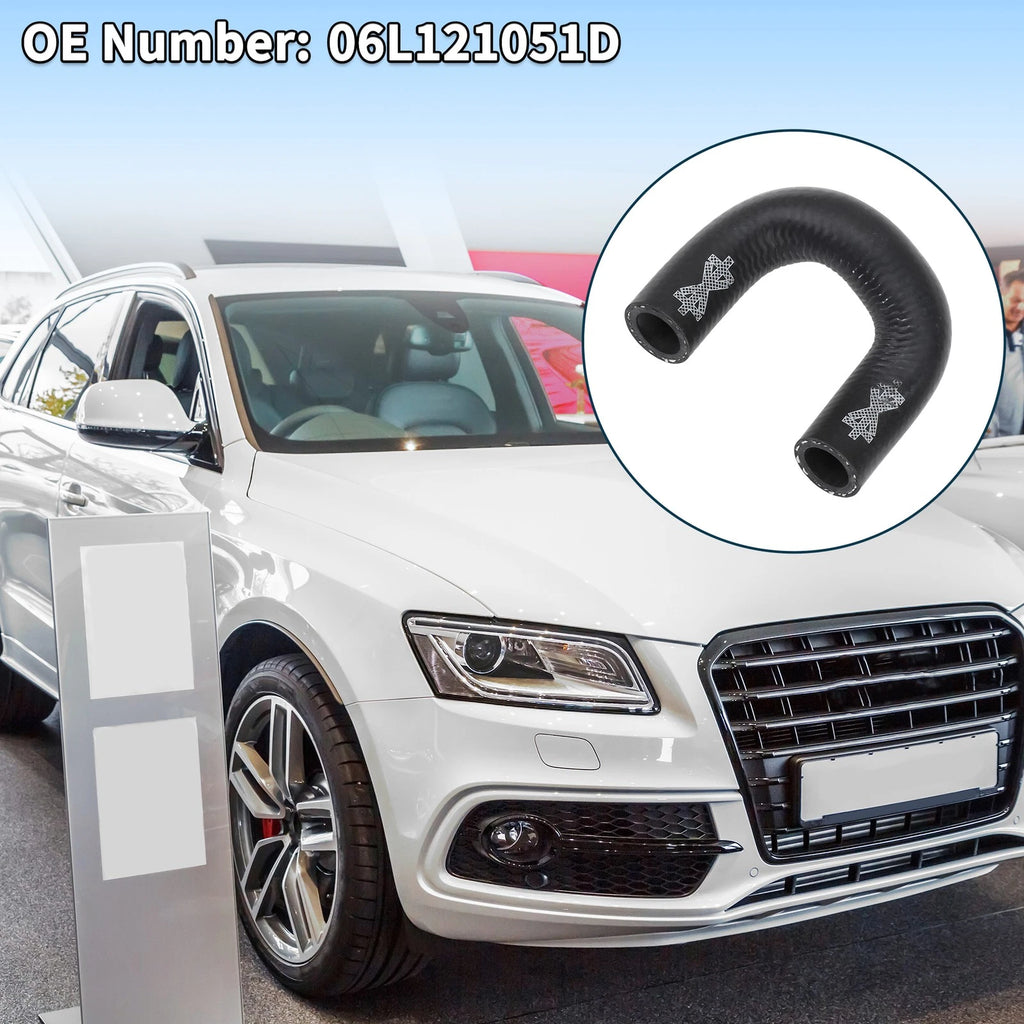 Radiator Hose Coolant Pipe for Audi Q5 (2010–2017) No. 06L121051D Rubber