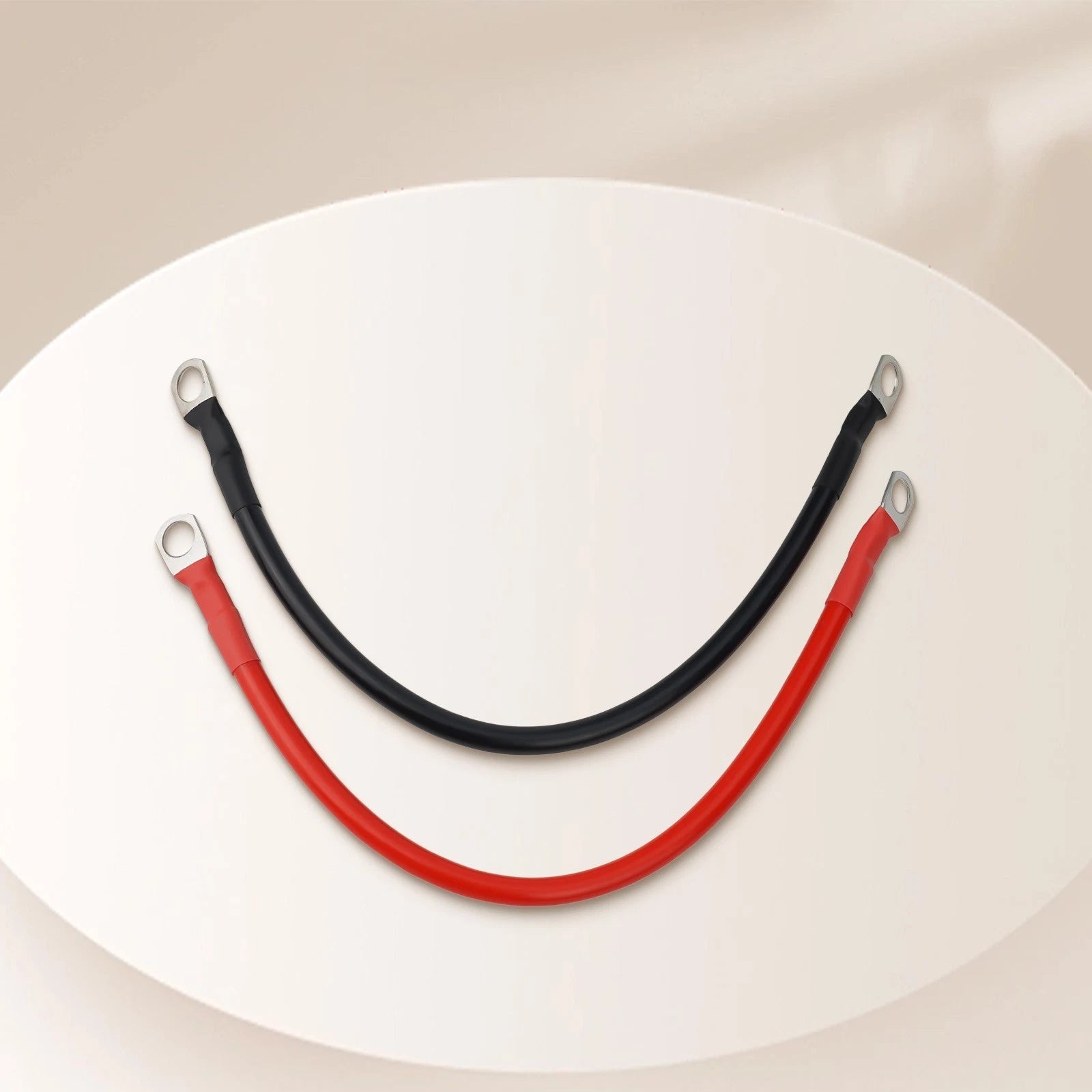 Set of 2 Battery Cables for Reliable 12V Systems (30cm Length)
