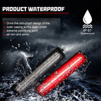 2X Clear Lens Red LED Rear Bumper Side Marker Lights for BMW E30 E34 (1982–1996)