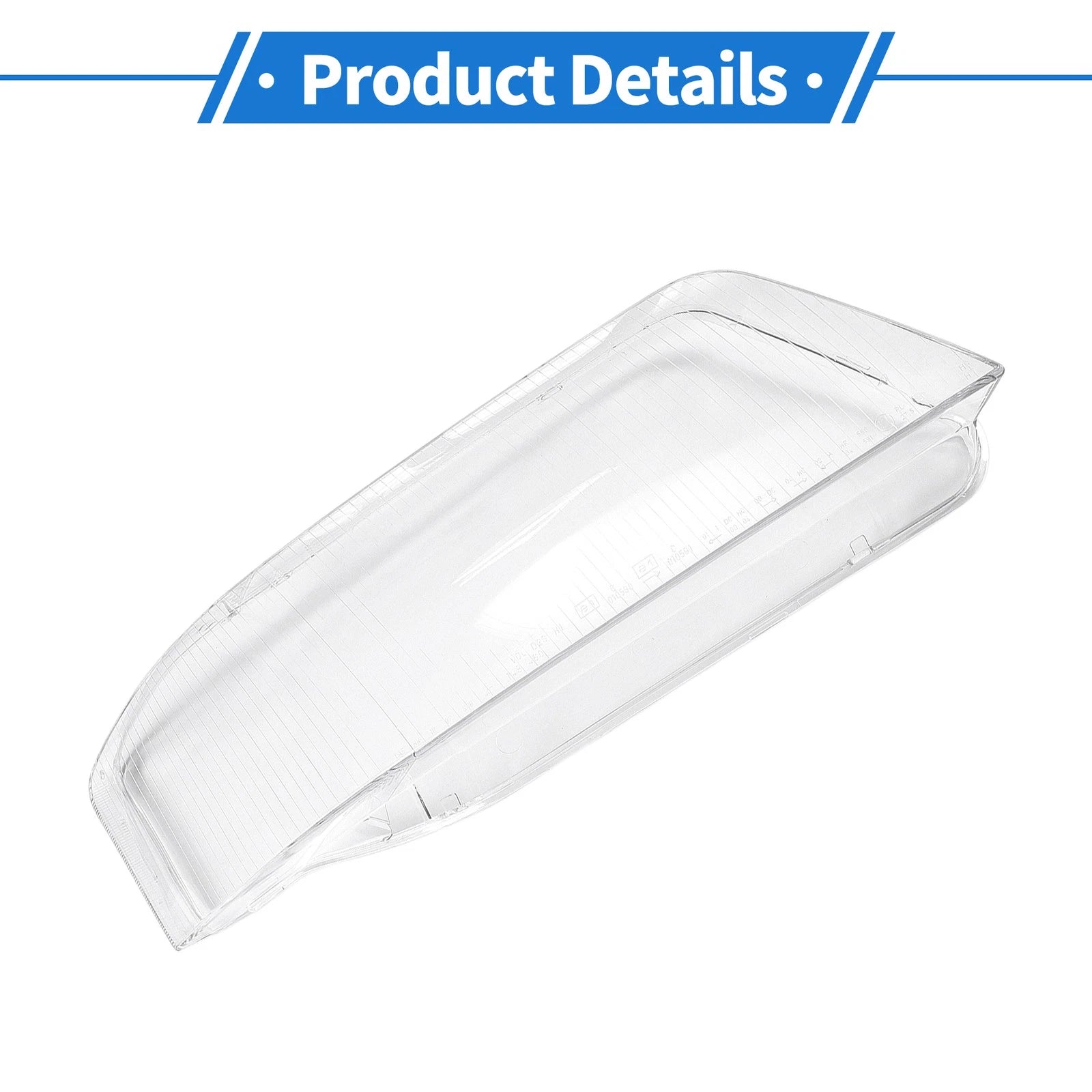 Headlight Lens Cover for Audi A6 (1998–2002) 1 Pc Clear