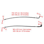 Throttle Cable Wire for Suzuki GSXR1000 (2017–2023) Black