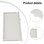 Gray Sun Visor Vanity Mirror Cover for Car