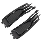 2X Front Bumper Fog Light Grille for Audi A6 C7 (2014–2018)