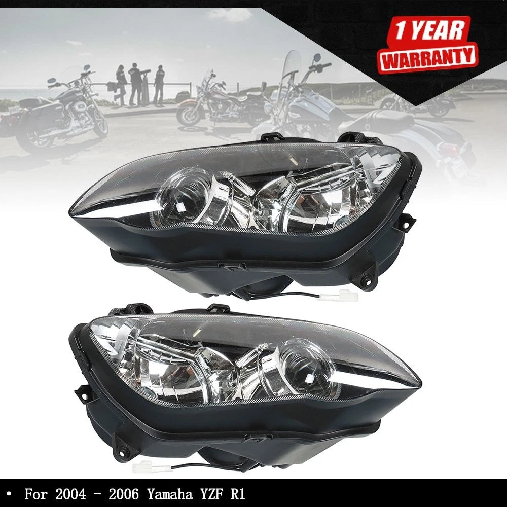Front Headlight Assembly for Yamaha YZF R1 (2004–2006)