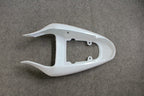 Unpainted Rear Tail Fairing for GSXR600 GSXR750 (2001–2003) - White, Pre-Drilled