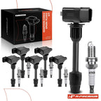 6x Ignition Coil & 6x Iridium Spark Plug for Nissan Pathfinder (2001)
