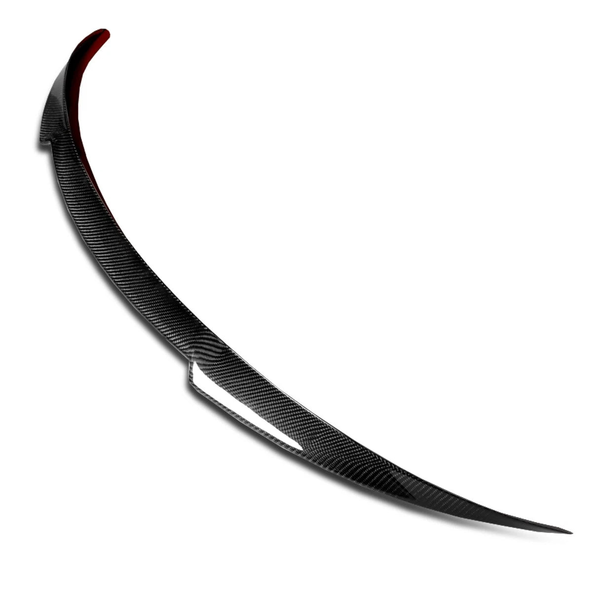 Carbon Fiber V-Style Duck Bill Spoiler for Tesla Y (2020–2024)
