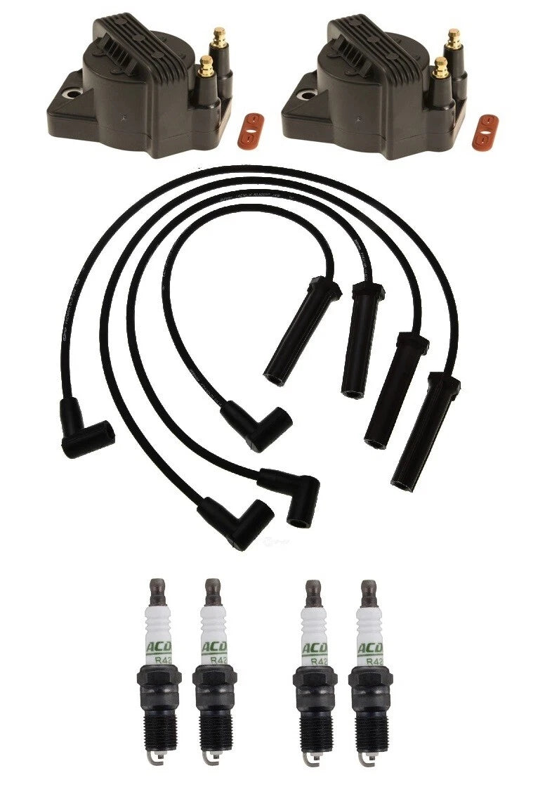 Ignition Wires 2 Coils 4 Spark Plugs Kit ACDelco for Pontiac Sunfire (2000–2005)