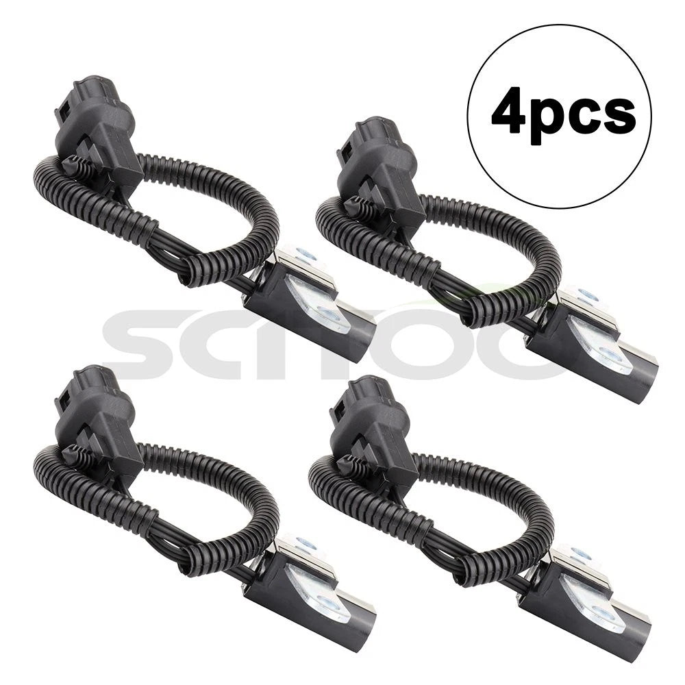 Set of 4 Crankshaft Position Sensors for Jeep Cherokee (56027866AC, PC308)