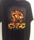 Licensed T-Shirt Black for Dodge SRT Hellcat Challenger Charger (2015–2023)