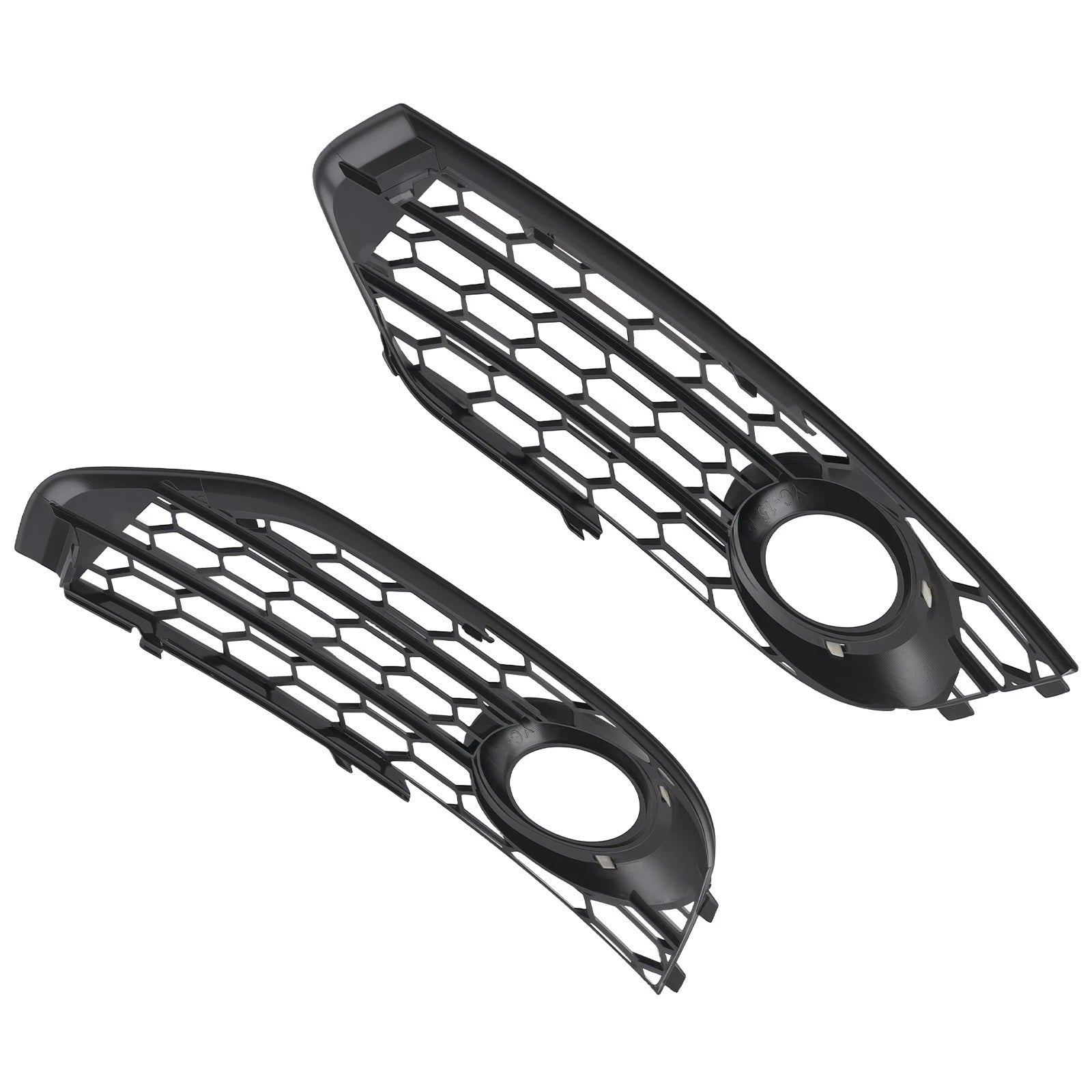 Fog Grille Cover Pair for Audi A4 B8 Allroad (2010-2015)