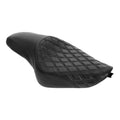 Rider Driver & Passenger Seat for Harley Sportster 883 1200 (2004–2022) Black