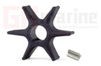Rubber Impeller with Key for Tohatsu HZW1-19210-B04, Mercury 879117