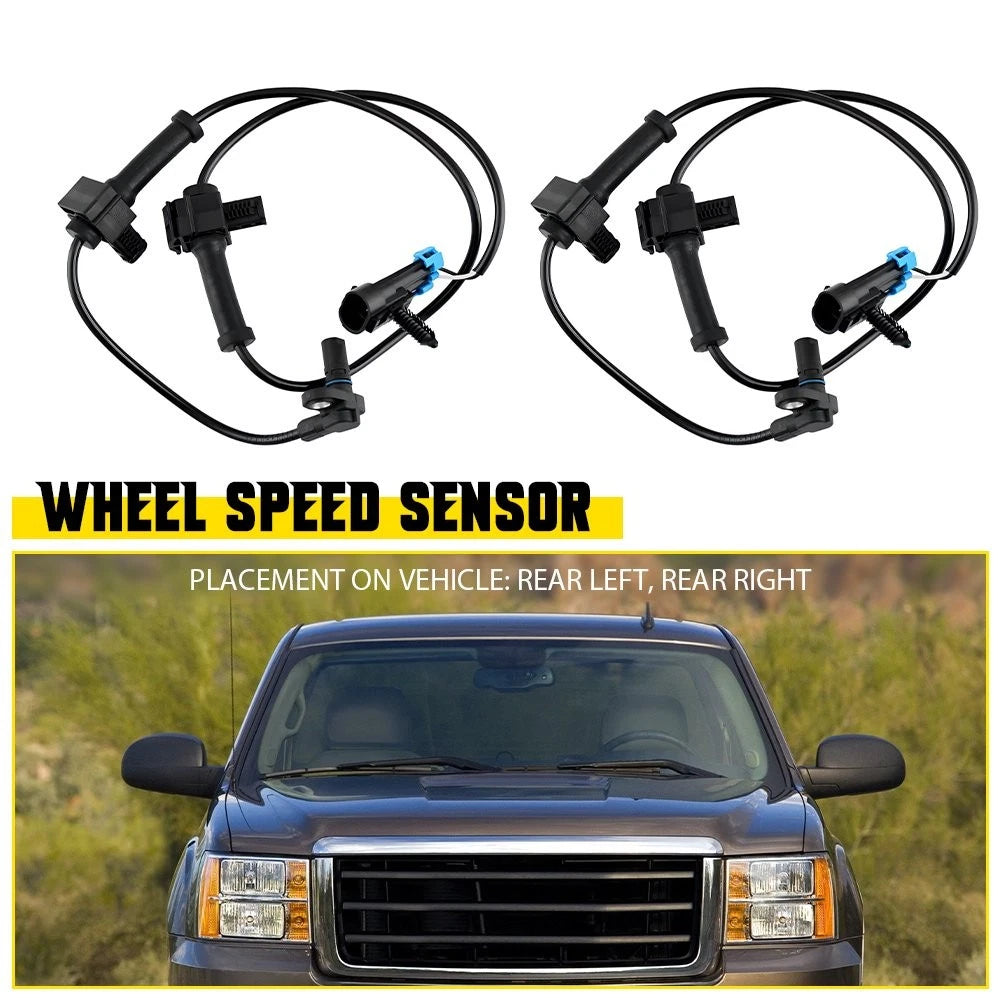 Wheel Speed Sensor for Chevrolet Silverado, GMC Sierra 1500 (2007–2013) Rear ABS