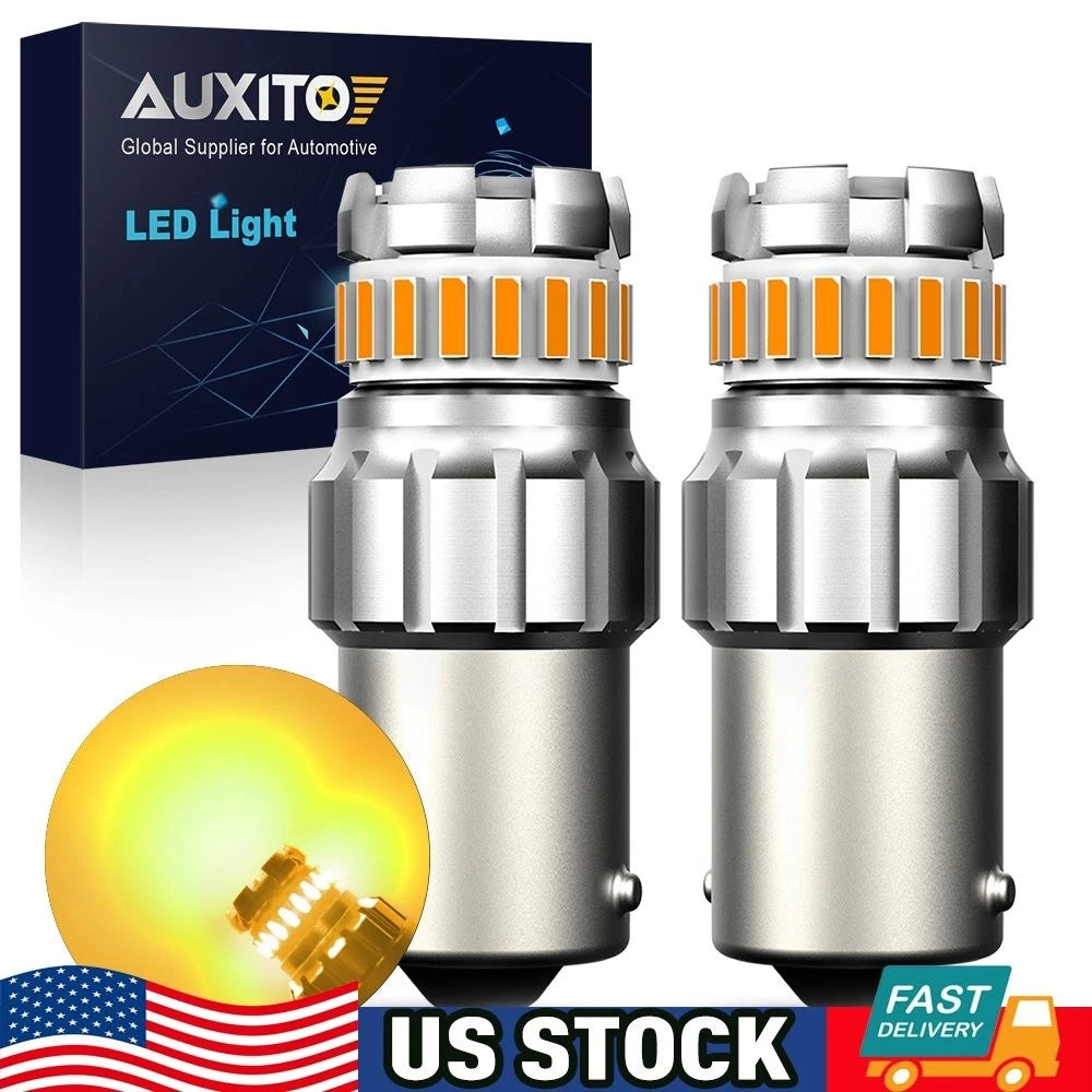 2X 1156 7506 LED Turn Signal Light for AUXITO (No Hyper Flash)