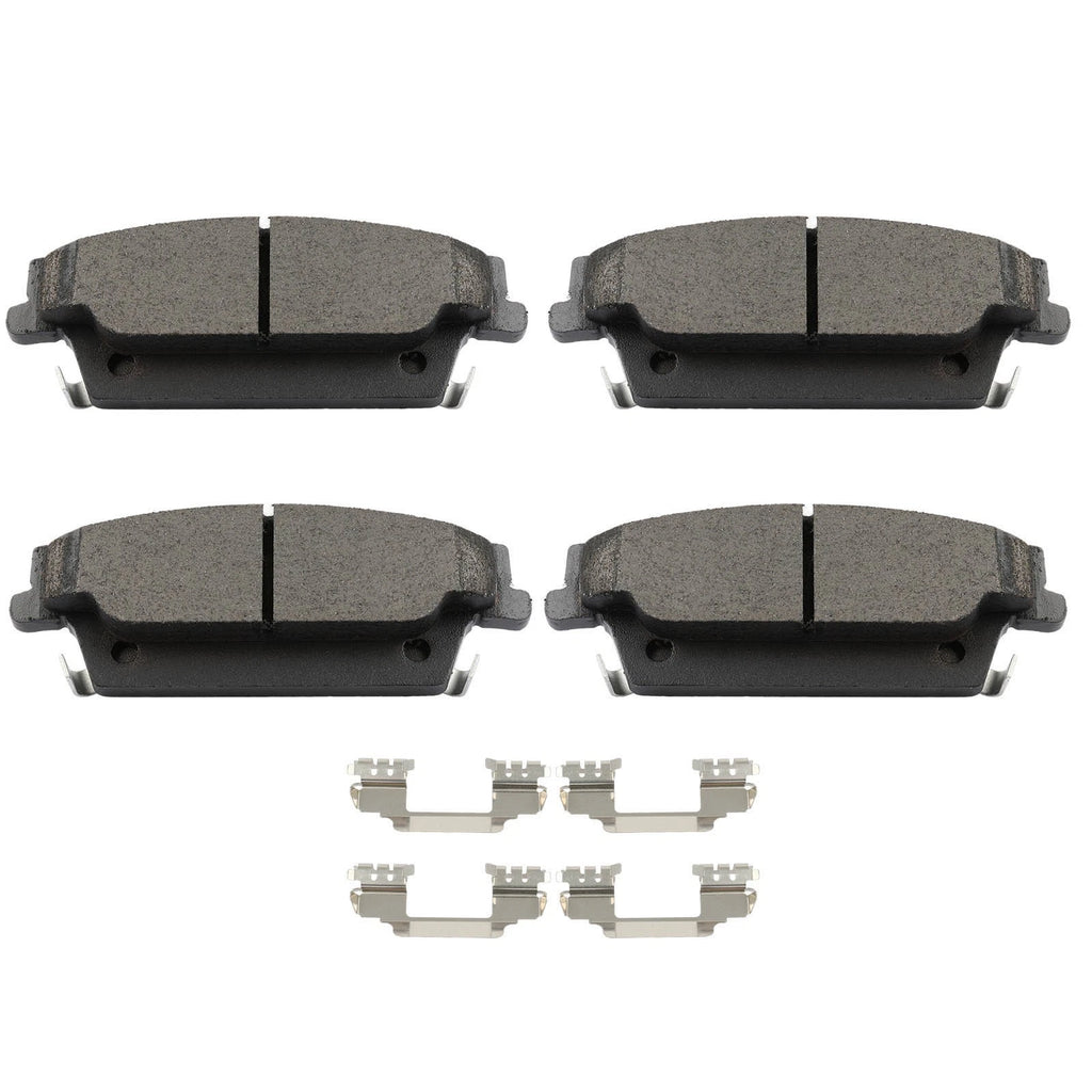 Set of 4 Brake Pads for Cadillac SRX (2004–2009) CTS (2006–2007) RPO JE5
