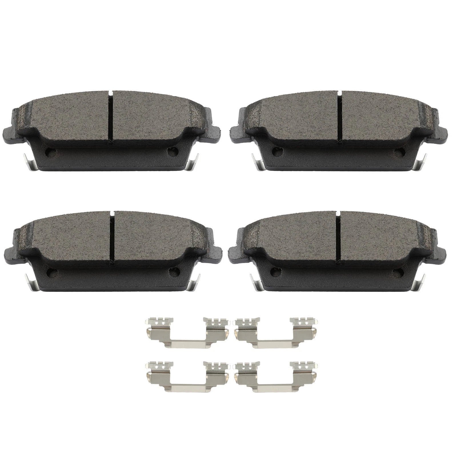 Set of 4 Brake Pads for Cadillac SRX (2004–2009) CTS (2006–2007) RPO JE5