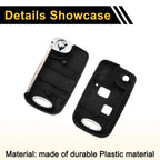 2 Button Key Fob Shell Case for Lexus RX300 (2001) - Black
